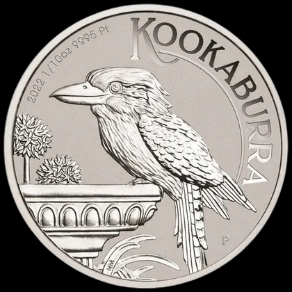 Kookaburra 1/10 uncji platyny 2022 - Front