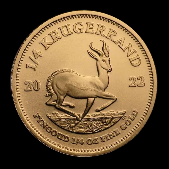 Krugerrand 1/4 uncji złota Losowe lata - Front