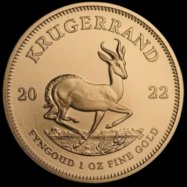 Krugerrand 1 uncja złota 2022 - Front