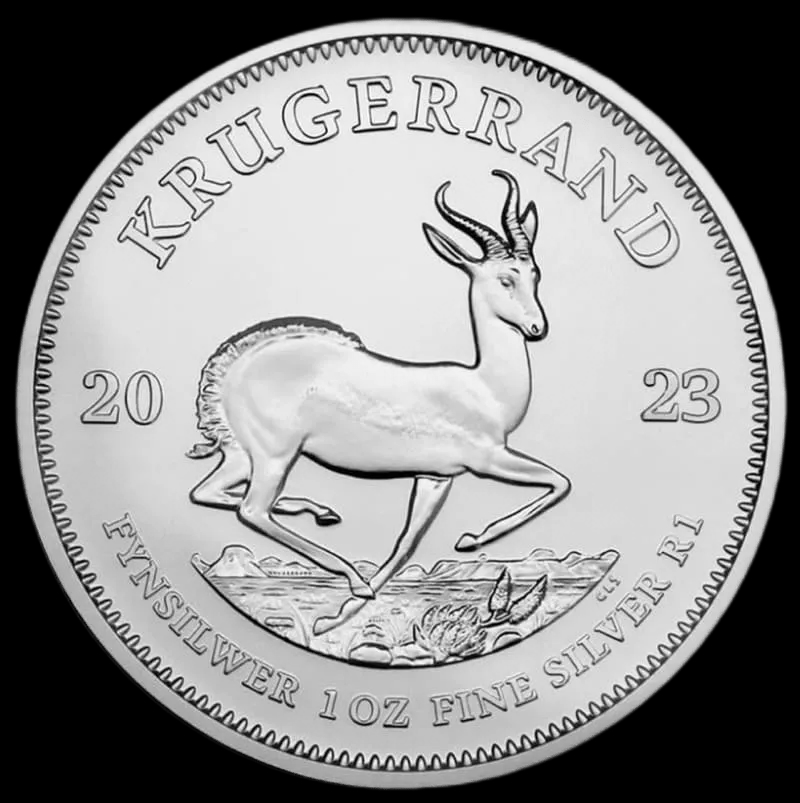 Krugerrand 1 uncja srebra 2023 - Front