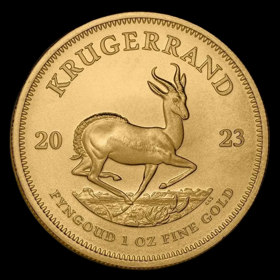Krugerrand 1 uncja złota 2023 - Front