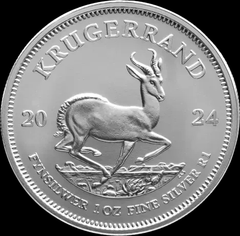 Krugerrand 1 uncja srebra 2024 - Front
