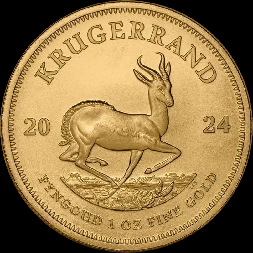 Krugerrand 1 uncja złota 2024 - Front