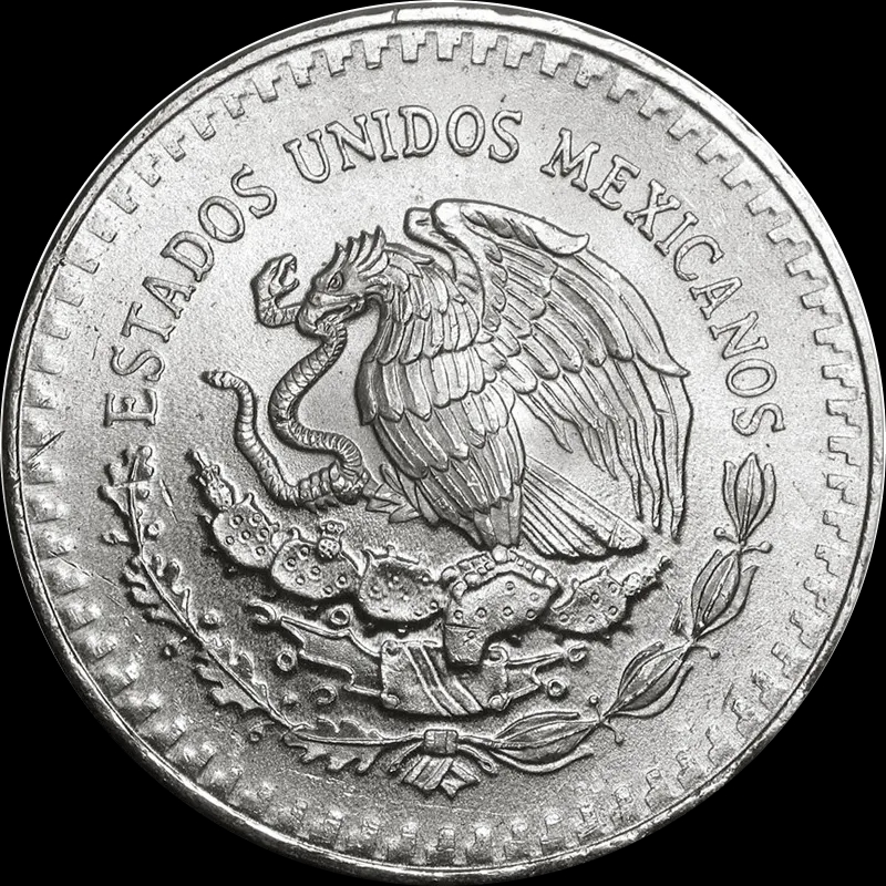 Mexican Libertad 1 uncja srebra 1982 - Back