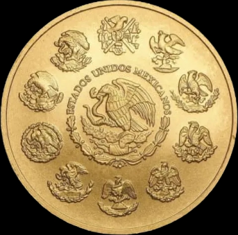 Mexican Libertad 1 uncja złota 2023 - Back