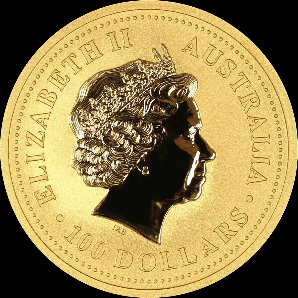Lunar I Rok Konia 1 uncja Złota 2002 - Back