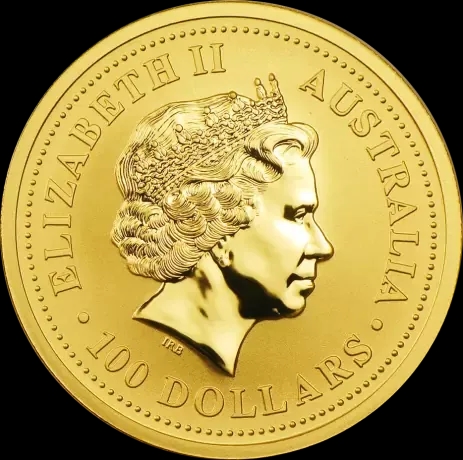 Lunar I Rok Kozy 1 uncja Złota 2003 - Back