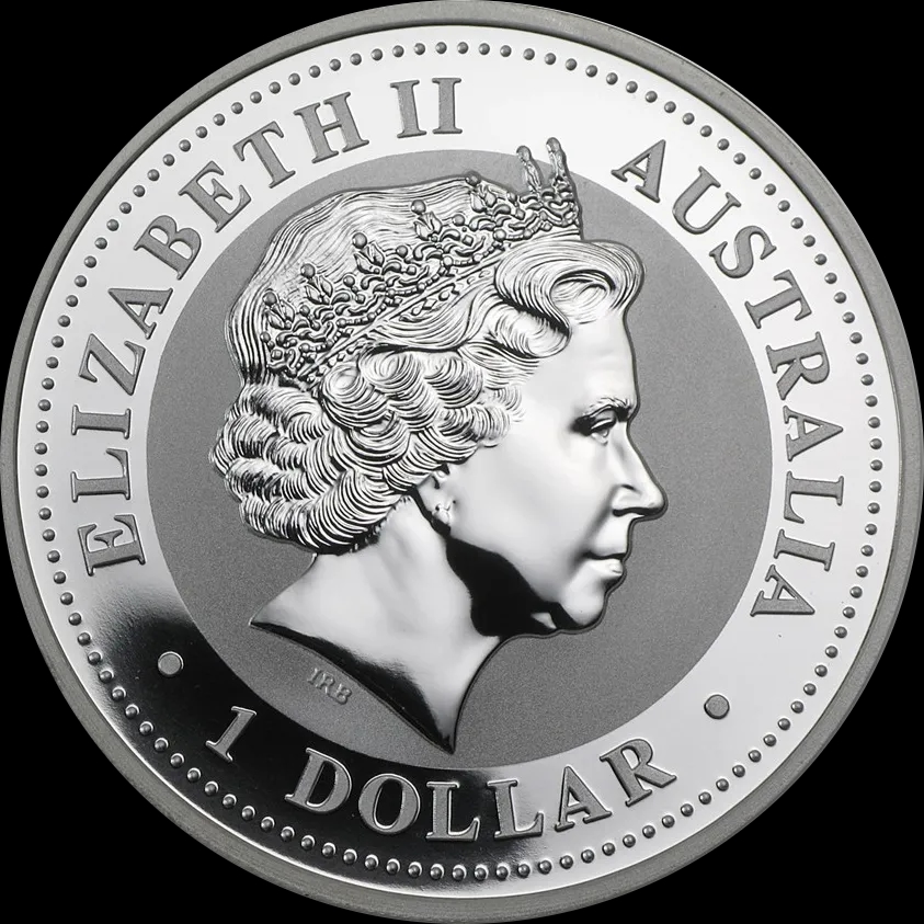 Lunar I Rok Świni 1 uncja Srebra 2007 - Back