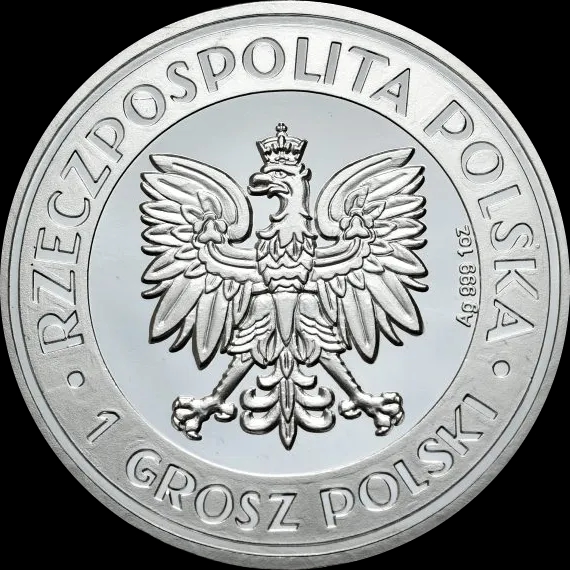 Święty Mikołaj 1 uncja srebra - Back