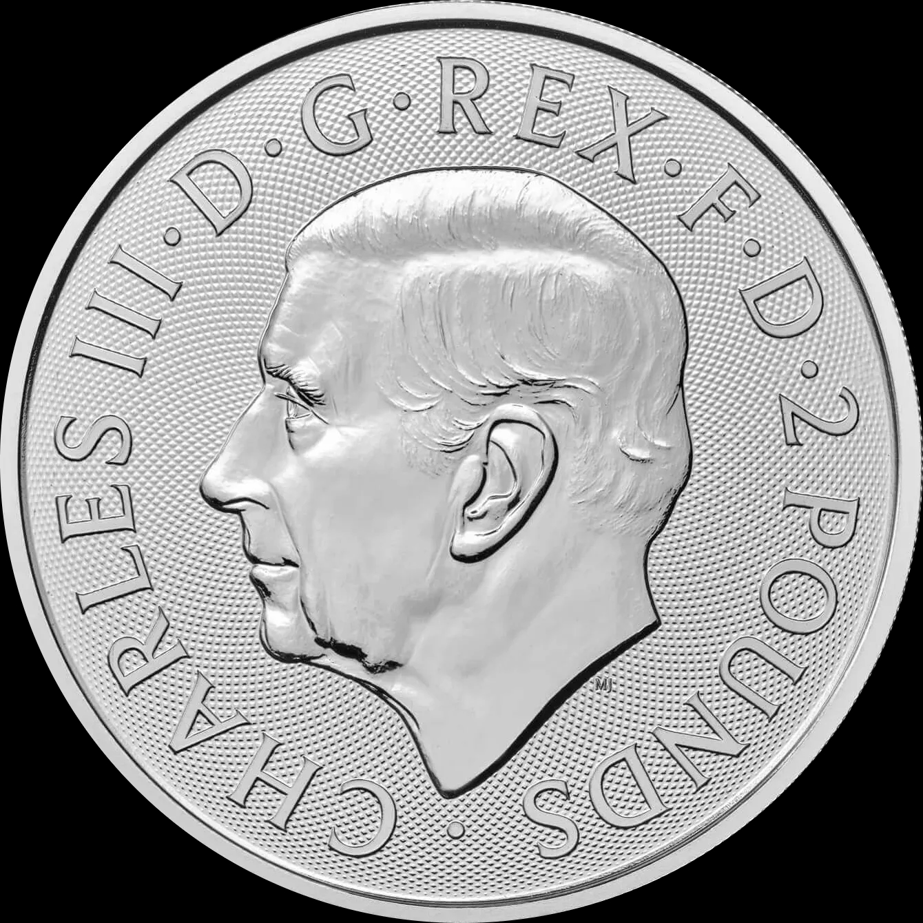Mity i Legendy Beowulf and Grendel 1 uncja Srebra 2024 - Back