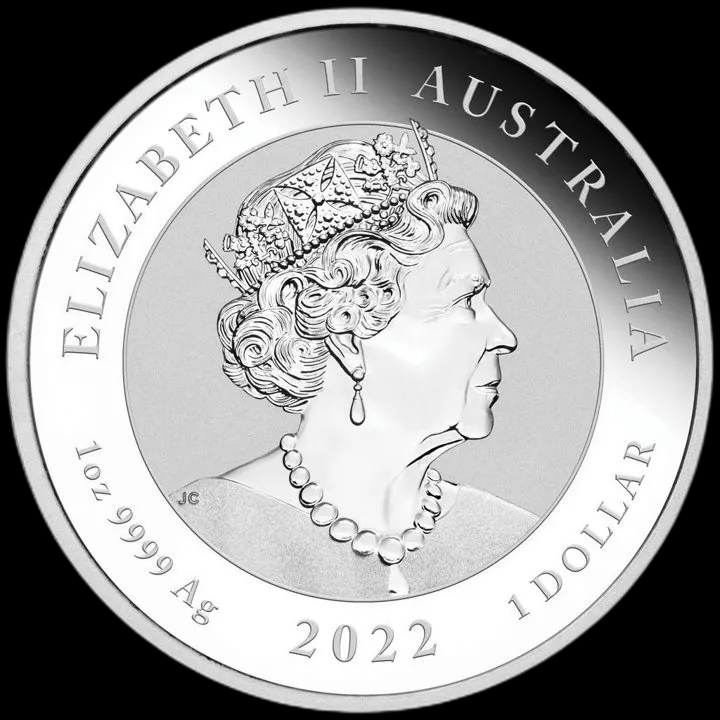 Quokka 1 uncja Srebra 2022 - Back