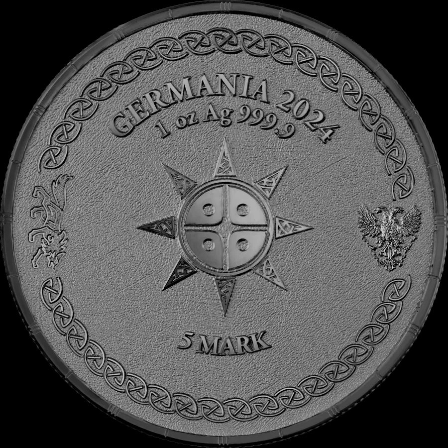 Ragnarok: Skoll 1 uncja Srebra 2024 - Back