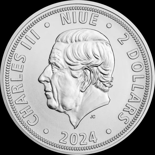 Czech Lion 1 uncja Srebra 2024 - Back