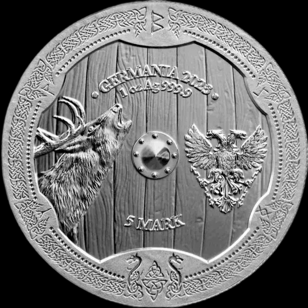 Valkyries Ostara 1 uncja srebra 2023 - Back
