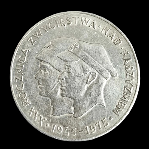 Srebrna Moneta XXX. rocznica zwycięstwa nad faszyzmem 1975 - Front