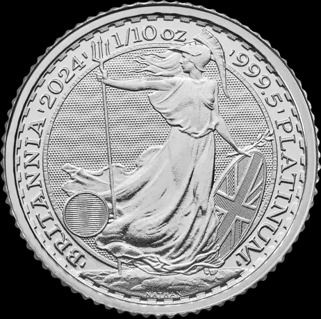 Britannia Król Karol III 1/10 uncji platyny 2024 - image 1