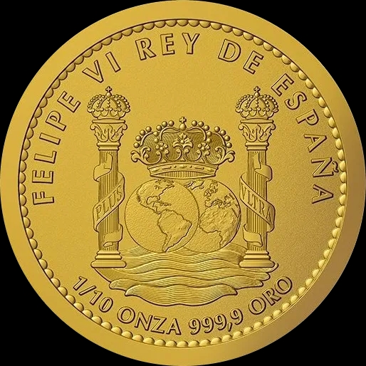 Hiszpański Koń Carthusian 1/10 uncji złota 2024 - image 2