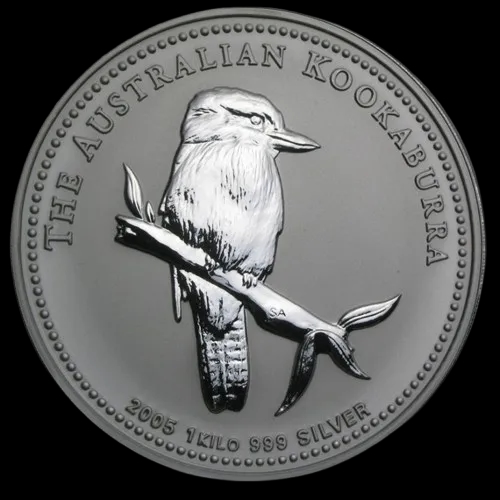 Kookaburra 1000g srebra 2005 - image 1