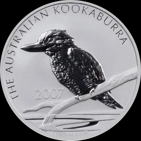 Kookaburra 1000g srebra 2007 - image 1