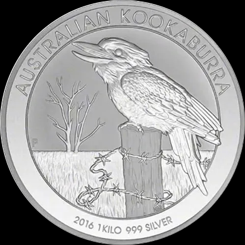 Kookaburra 1000g srebra 2016 - image 1