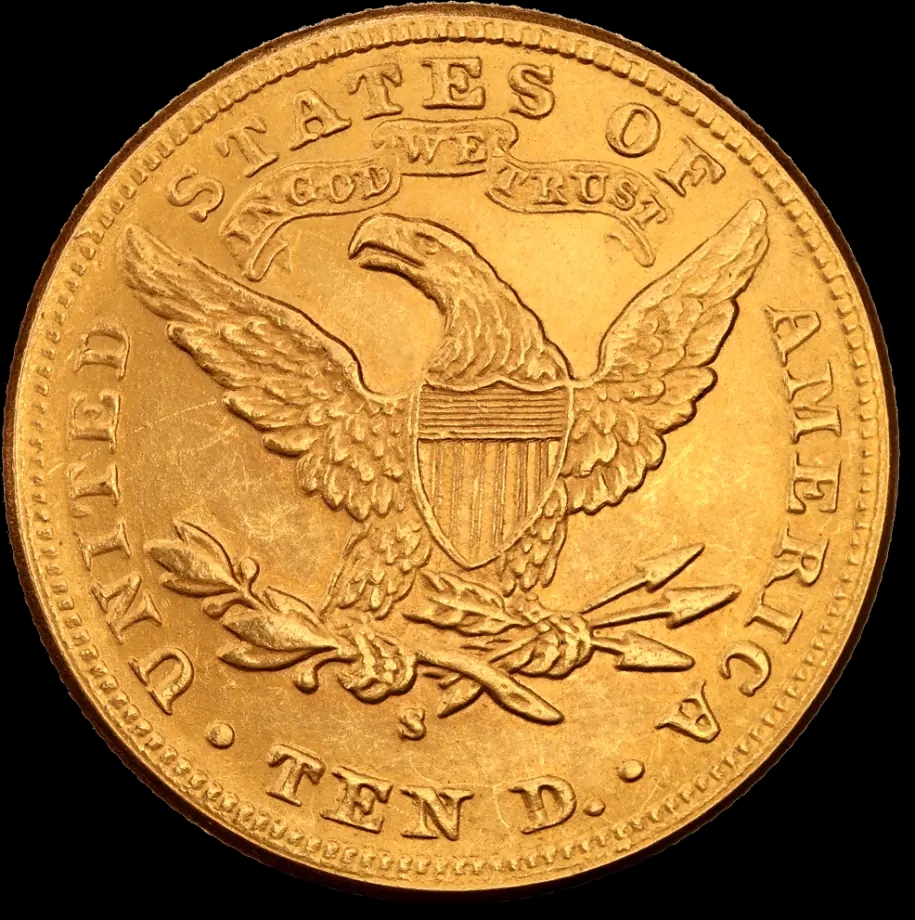 Amerykańskie 10 Dolarów "Liberty" 15.03g Złota - image 2