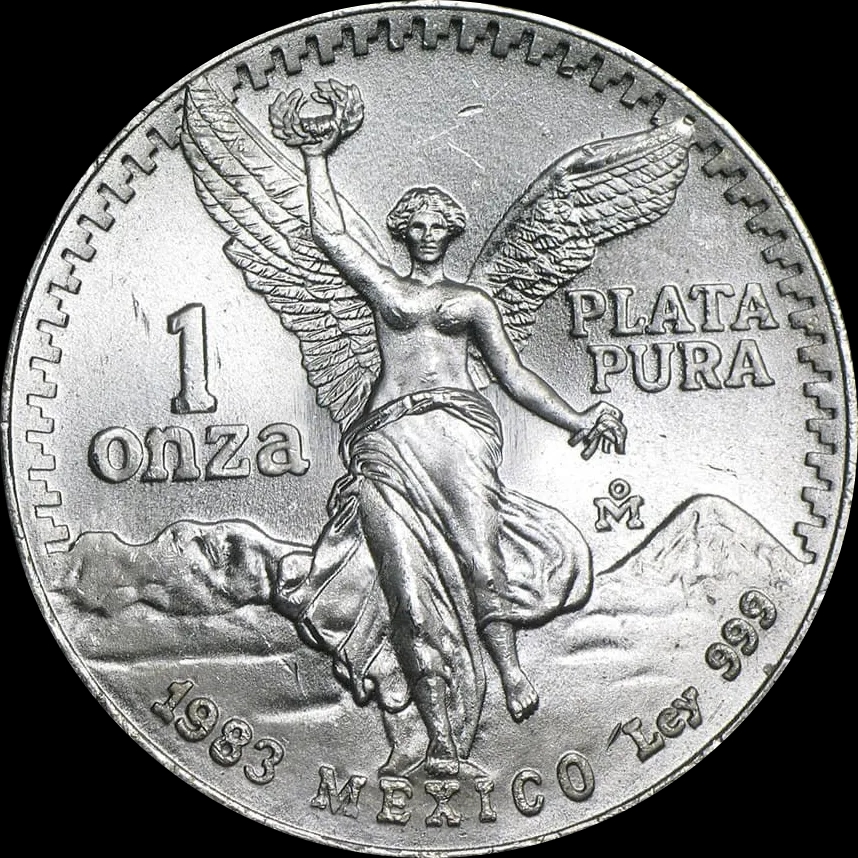 Mexican Libertad 1 uncja srebra 1983 - image 1