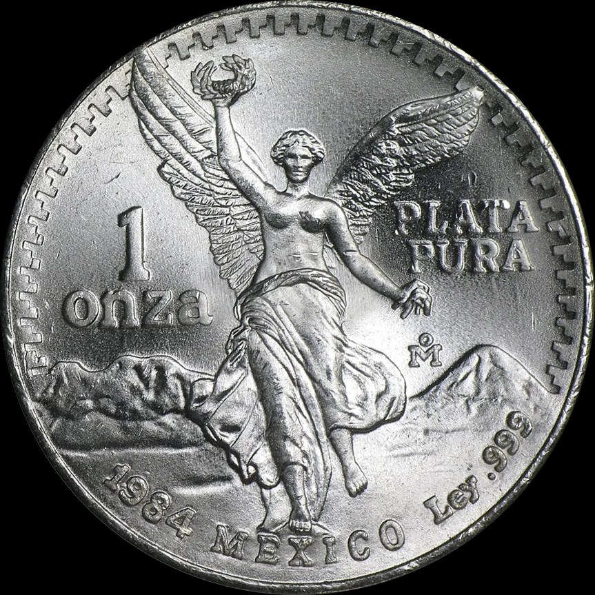 Mexican Libertad 1 uncja srebra 1984 - image 1