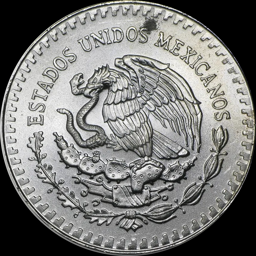 Mexican Libertad 1 uncja srebra 1986 - image 2