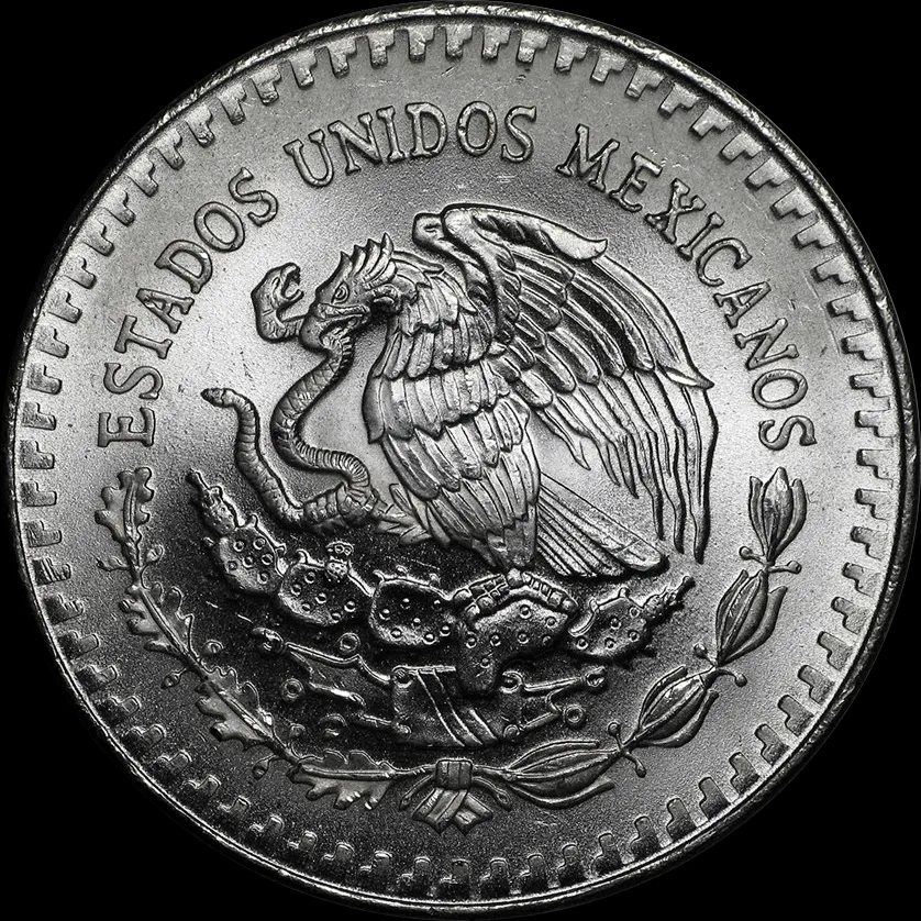 Mexican Libertad 1 uncja srebra 1987 - image 2