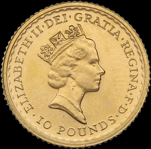 Britannia 1/10 uncji Złota 1989 - image 2