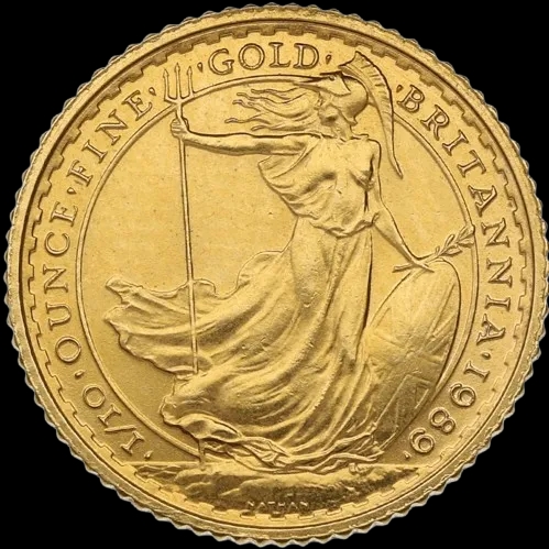 Britannia 1/10 uncji Złota 1989 - image 1