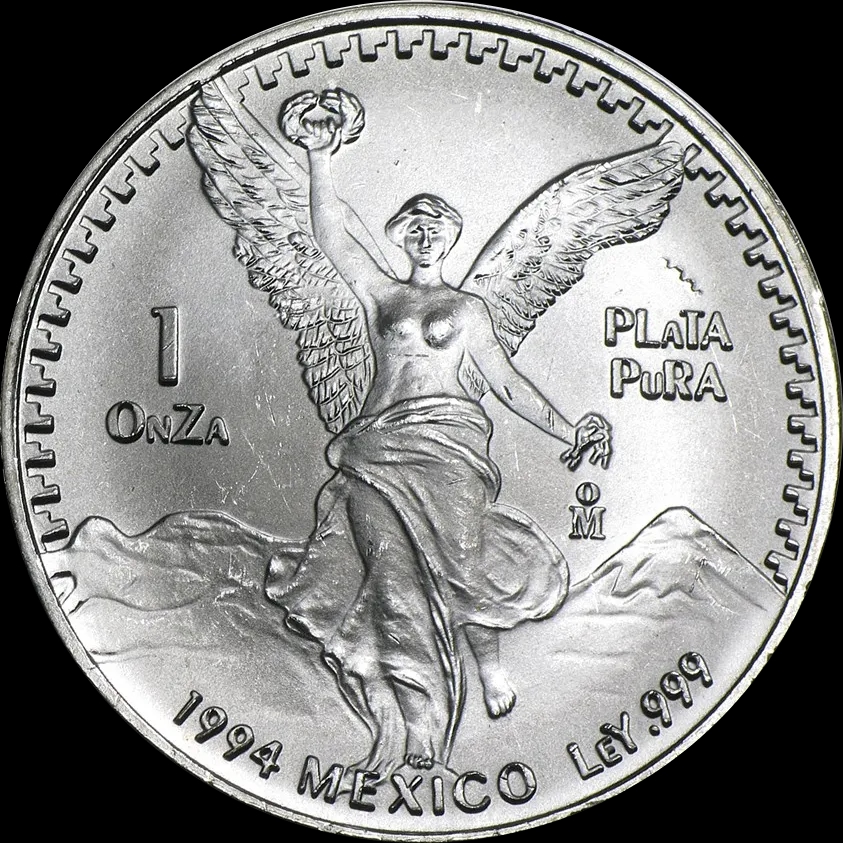 Mexican Libertad 1 uncja srebra 1994 - image 1