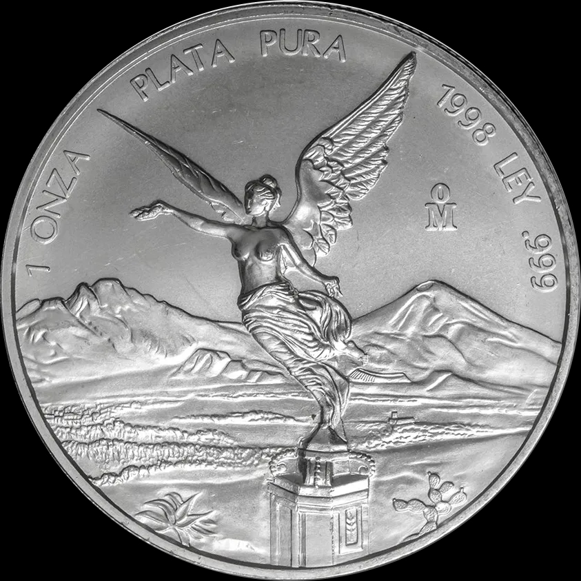 Mexican Libertad 1 uncja srebra 1998 - image 1