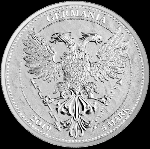 Mityczny Las Liść Dębu 1 uncja srebra 2019 - image 2
