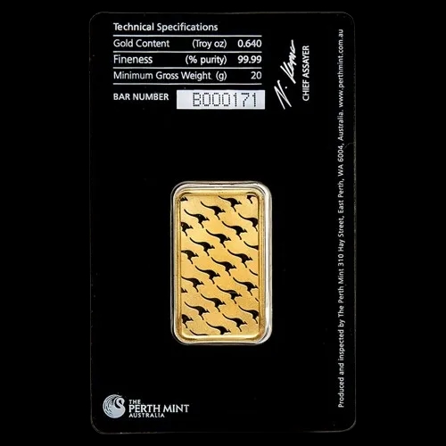 Sztabka 20g złota Perth Mint - image 2