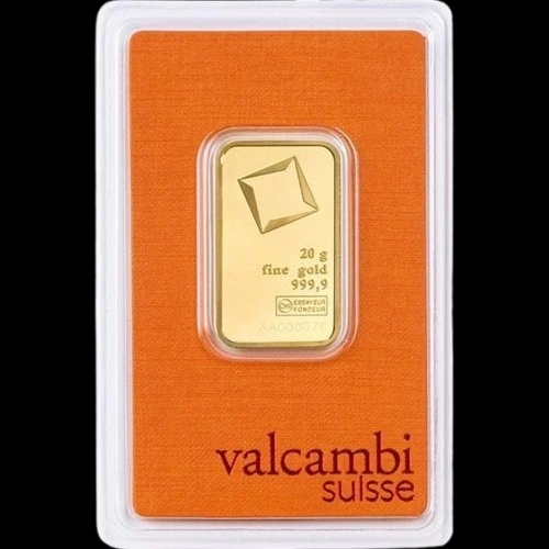 Sztabka 20g złota Valcambi - image 1