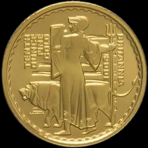 Britannia 1/10 uncji Złota 2001 - image 1