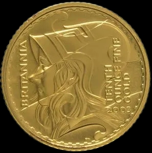 Britannia 1/10 uncji Złota 2003 - image 1