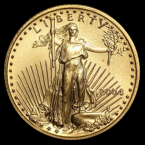 Amerykański Orzeł 1/10 uncji złota 2004 - image 1