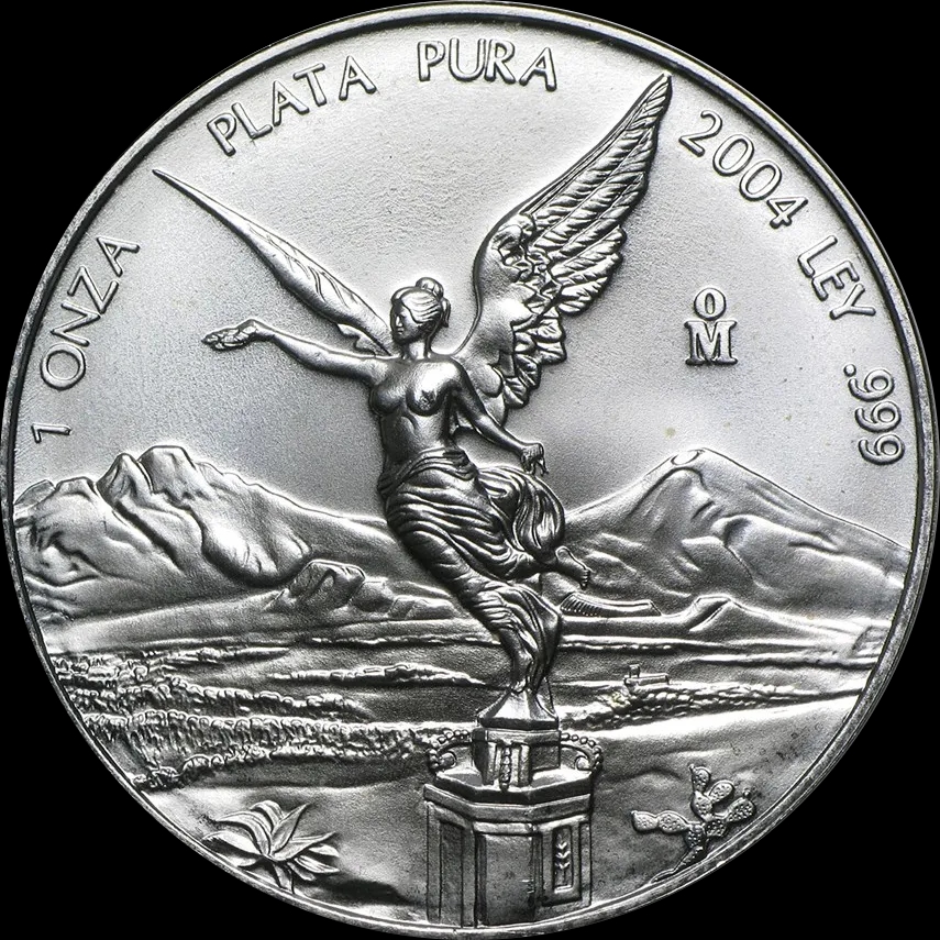 Mexican Libertad 1 uncja srebra 2004 - image 1