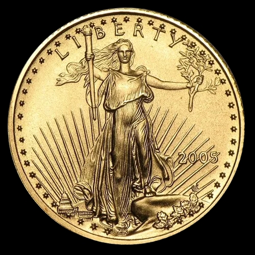 Amerykański Orzeł 1/10 uncji złota 2005 - image 1