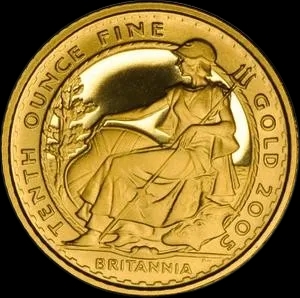 Britannia 1/10 uncji Złota 2005 - image 1