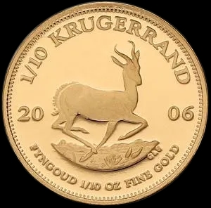 Krugerrand 1/10 uncji złota 2006 - image 1