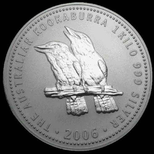Kookaburra 1000g srebra 2006 - image 1