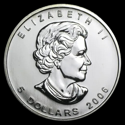 Kanadyjski Liść Klonowy 1 uncja srebra 2006 - image 2
