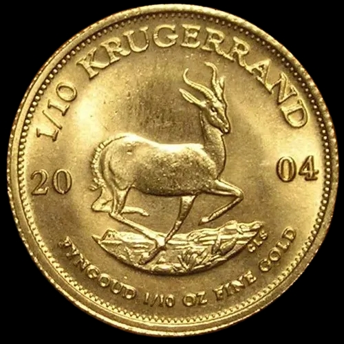 Krugerrand 1/10 uncji złota 2004 - image 1