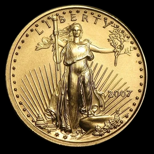 Amerykański Orzeł 1/10 uncji złota 2007 - image 1