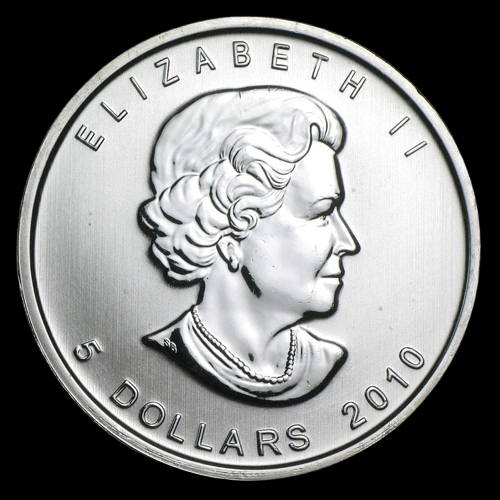 Kanadyjski Liść Klonowy 1 uncja srebra 2010 - image 2