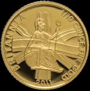 Britannia 1/10 uncji Złota 2011 - image 1