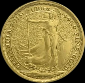 Britannia 1/10 uncji Złota 2015 - image 1